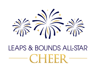 Leaps & Bounds All-Star Cheer logo design by JessicaLopes