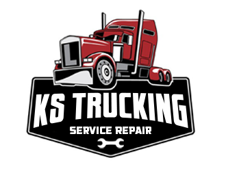 K S Trucking Service Repair logo design by Optimus