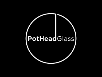 PotHead Glass logo design by BlessedArt