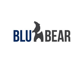 bluBear or blu Bear logo design by paulanthony