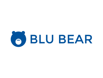 bluBear or blu Bear logo design by tukangngaret