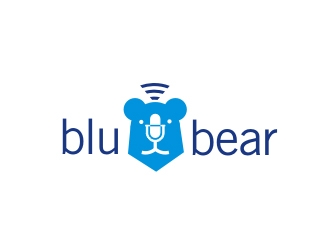 bluBear or blu Bear logo design by Foxcody