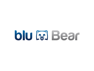 bluBear or blu Bear logo design by enilno