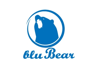 bluBear or blu Bear logo design by Anzki
