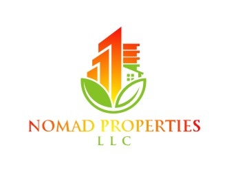 Nomad Properties LLC logo design by Meyda