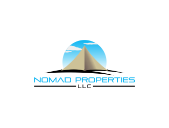 Nomad Properties LLC logo design by Kruger