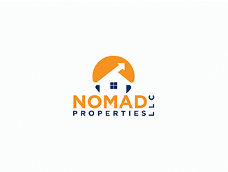Nomad Properties LLC logo design by Suvendu