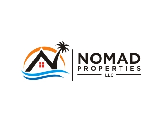 Nomad Properties LLC logo design by Foxcody