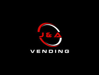 J & A Vending  logo design by johana