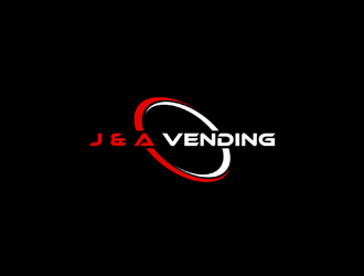 J & A Vending  logo design by johana