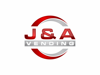 J & A Vending  logo design by haidar