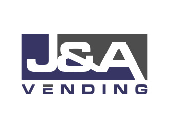 J & A Vending  logo design by oke2angconcept
