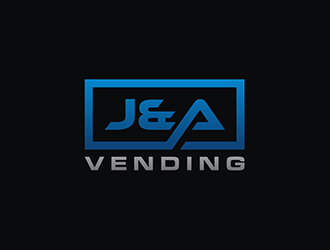 J & A Vending  logo design by checx