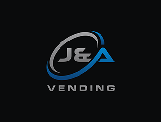 J & A Vending  logo design by checx