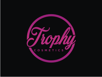 Trophy Cosmetics  logo design by bricton