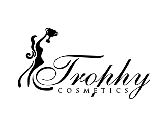 Trophy Cosmetics  logo design by oke2angconcept