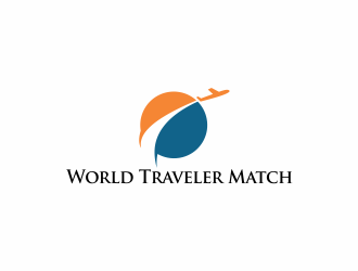 World Traveler Match  logo design by eagerly