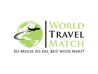 World Traveler Match  logo design by Kruger
