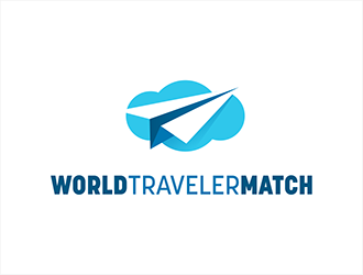 World Traveler Match  logo design by hole