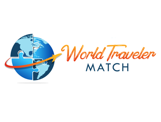 World Traveler Match  logo design by megalogos