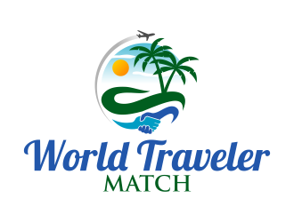World Traveler Match  logo design by ingepro