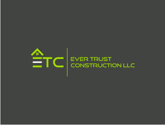 Ever Trust Construction LLC logo design by mbamboex