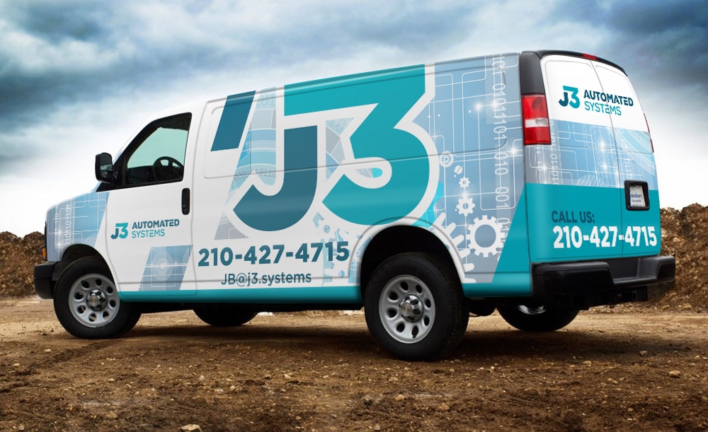 J3 Automated Systems logo design by scriotx