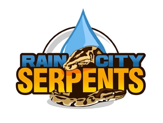 Rain City Serpents  logo design by veron