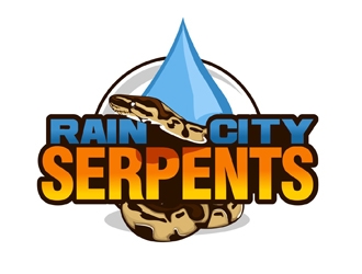 Rain City Serpents  logo design by veron