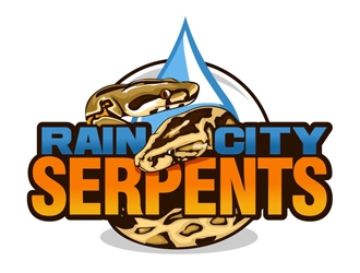 Rain City Serpents  logo design by veron