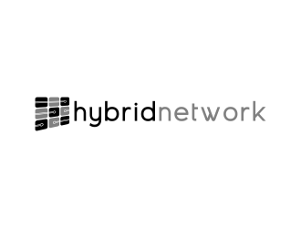 Hybrid Network logo design by ellsa