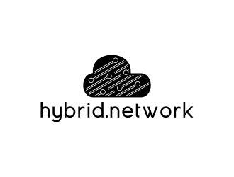 Hybrid Network logo design by ellsa