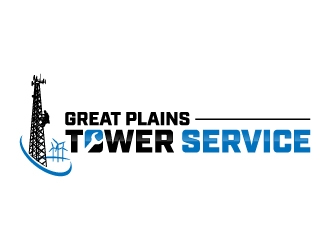Great Plains Tower Service  logo design by jaize