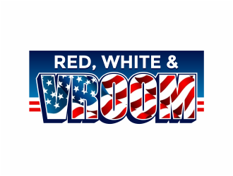 Red, White & Vroom logo design by mutafailan
