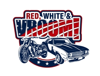 Red, White & Vroom logo design by veron