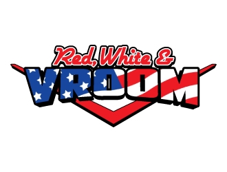 Red, White & Vroom logo design by jaize