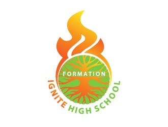 Ignite High School Formation logo design by samuraiXcreations