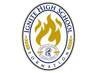 Ignite High School Formation logo design by jaize