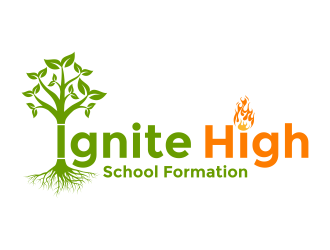 Ignite High School Formation logo design by maseru