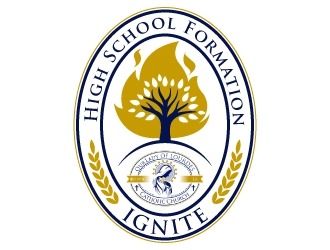 Ignite High School Formation logo design by jaize