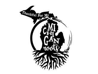 Michigan Roots Pottery Co. logo design by Xeon