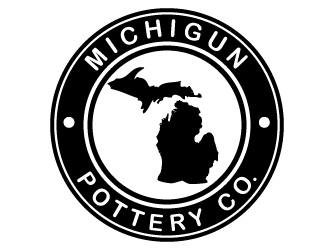 Michigan Roots Pottery Co. logo design by Xeon
