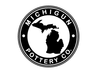 Michigan Roots Pottery Co. logo design by Xeon