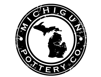 Michigan Roots Pottery Co. logo design by Xeon