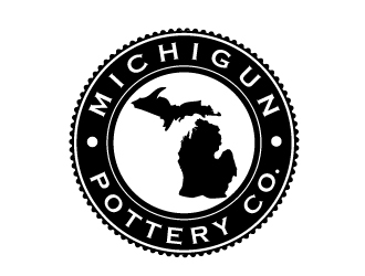 Michigan Roots Pottery Co. logo design by Xeon