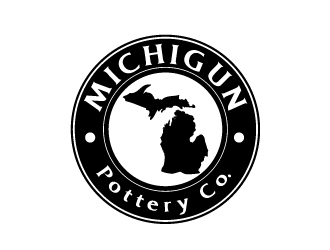 Michigan Roots Pottery Co. logo design by Xeon