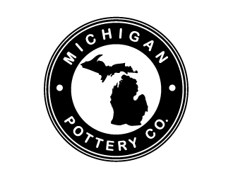 Michigan Roots Pottery Co. logo design by Xeon