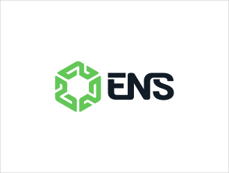 ENS logo design by catalin
