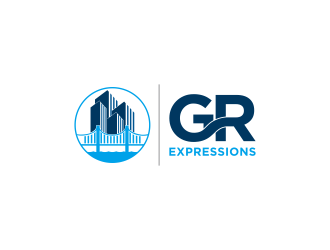 GR Expressions  logo design by qonaah