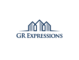 GR Expressions  logo design by pencilhand